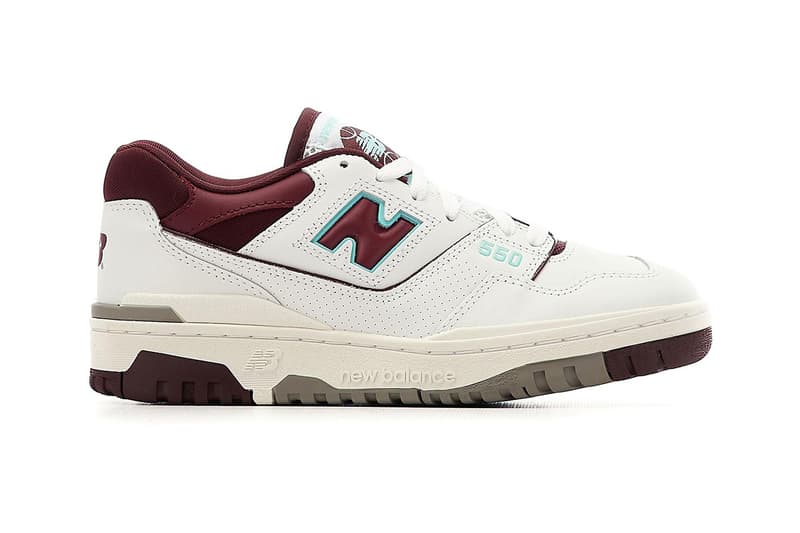 New Balance 550 最新「Burgundy／Blue」配色正式登場