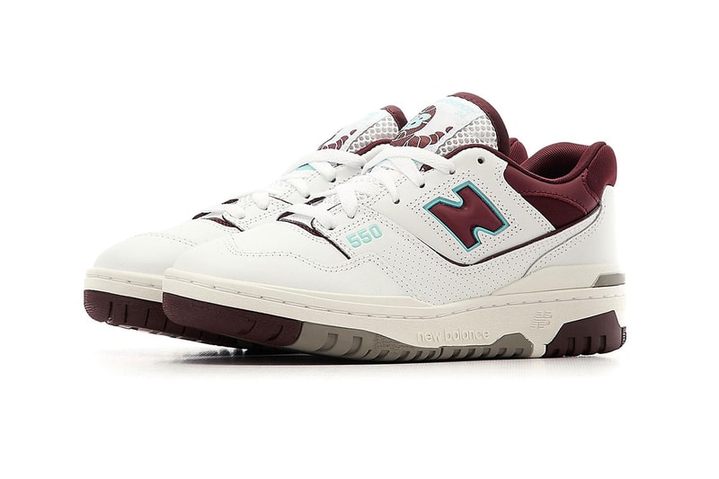 New Balance 550 最新「Burgundy／Blue」配色正式登場