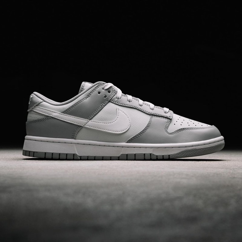 Nike Dunk Low 人氣配色「Grey White」重新補貨上架