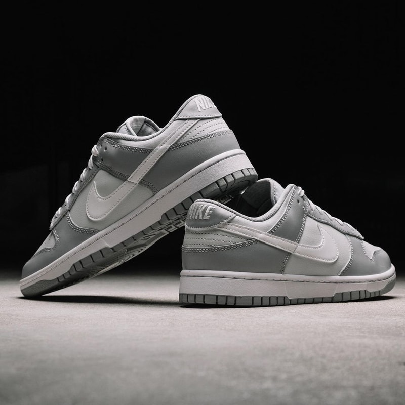 Nike Dunk Low 人氣配色「Grey White」重新補貨上架