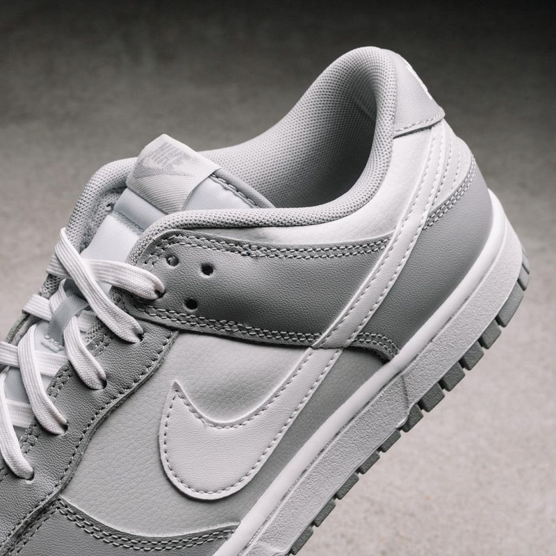 Nike Dunk Low 人氣配色「Grey White」重新補貨上架
