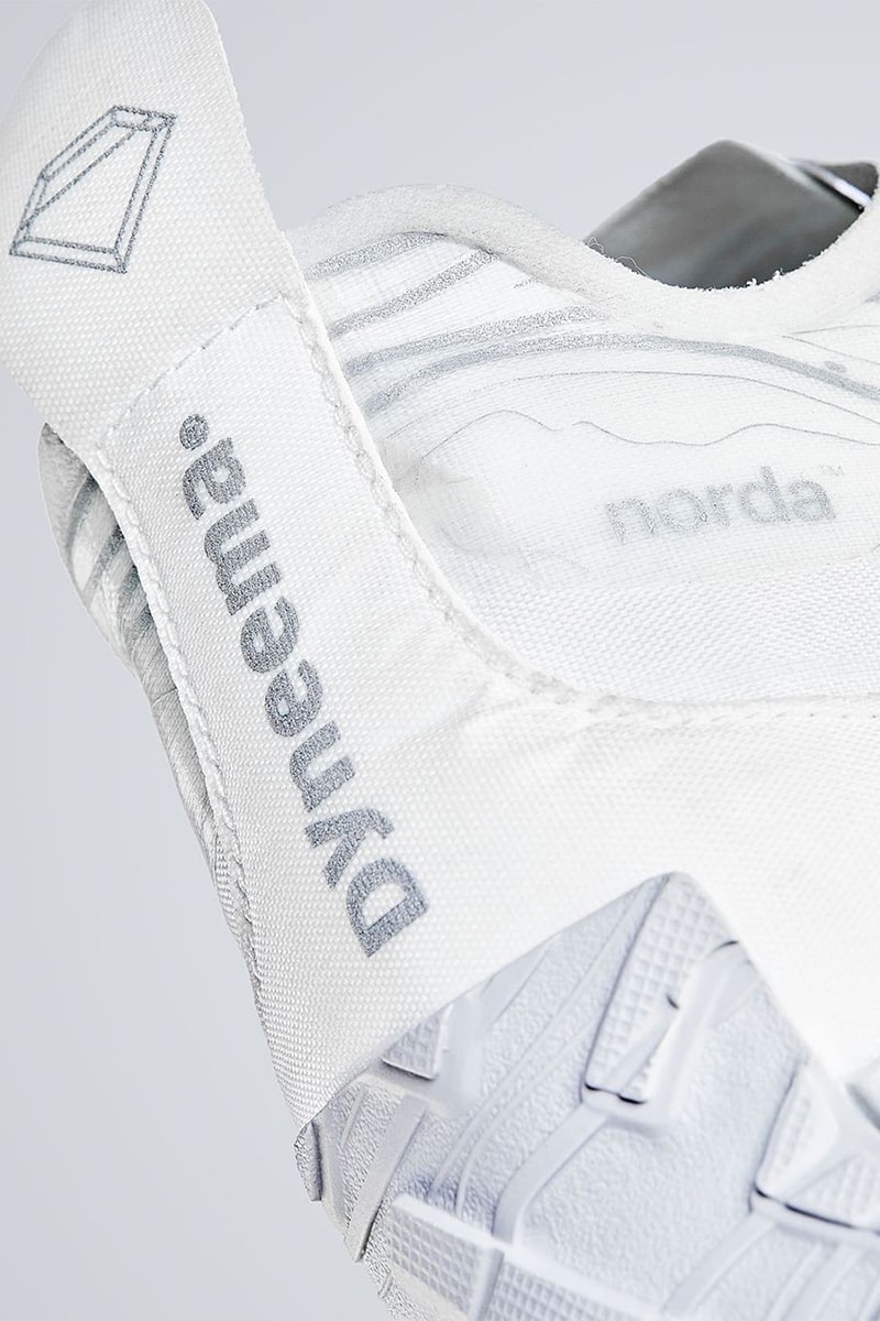 加拿大品牌 norda 發佈超輕量無縫結構跑鞋全新純白概念配色