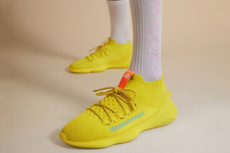 Pharrell x adidas Humanrace Sičhona 最新聯乘配色「Shock Yellow」登場
