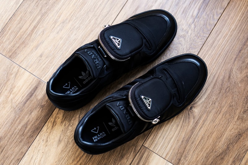 獨家近賞 Prada x adidas Originals Forum Low 全黑配色鞋款
