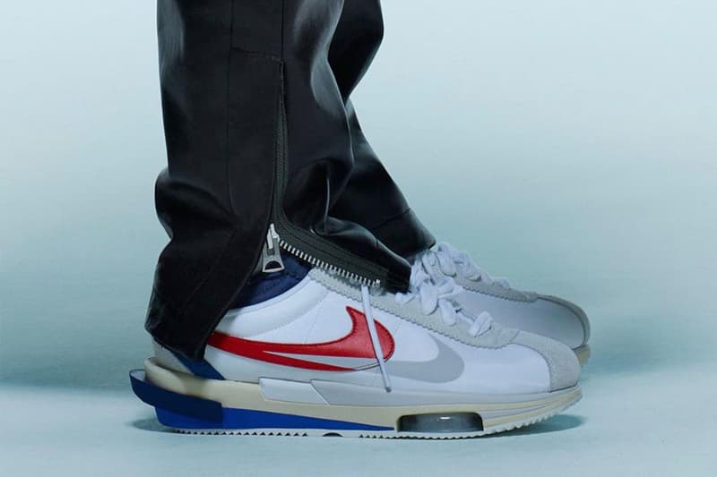 sacai x Nike Cortez 2022 秋冬系列聯乘鞋款率先亮相