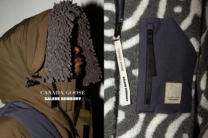 Salehe Bembury 率先曝光 Canada Goose 最新聯乘商品