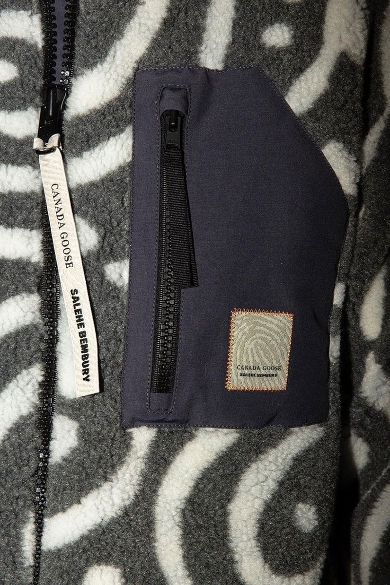 Salehe Bembury 率先曝光 Canada Goose 最新聯乘商品