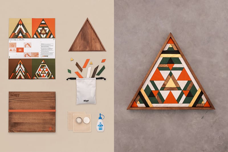 香港創意品牌「STUFF 野」推出木塊拼圖板套裝