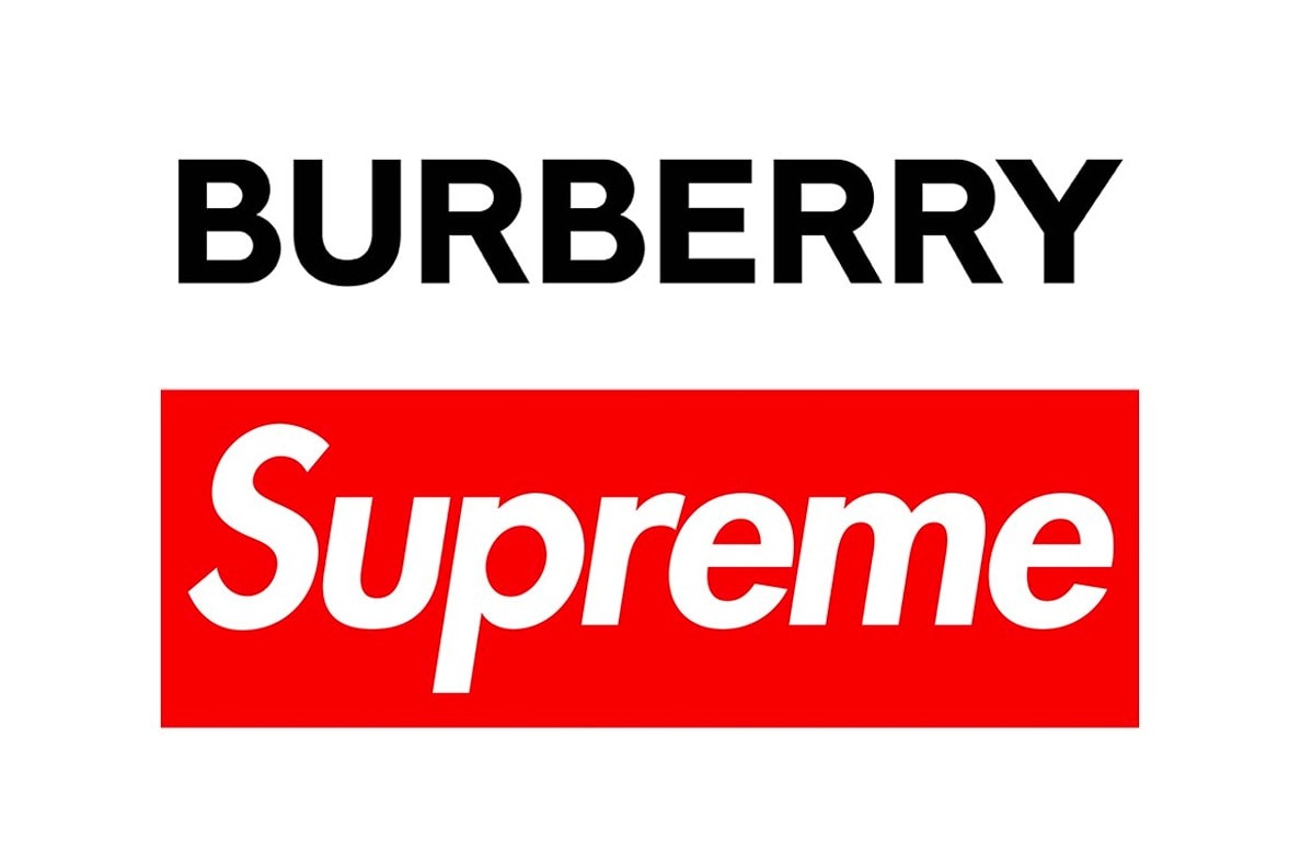 消息稱 Supreme 即將攜手 Burberry 推出 2022 春夏聯乘系列