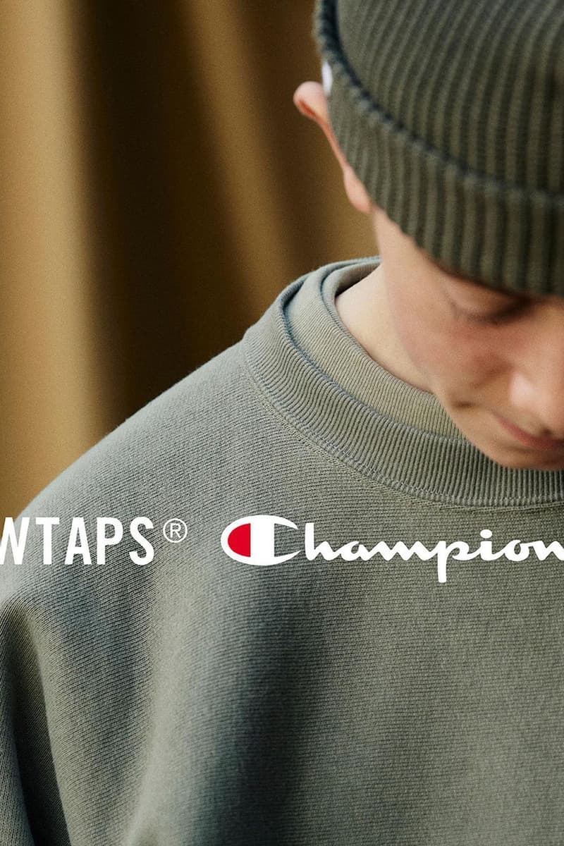 WTAPS x Champion 最新聯乘系列發售情報公佈