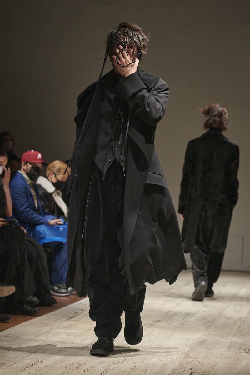 Yohji Yamamoto 2022 秋冬系列正式登場