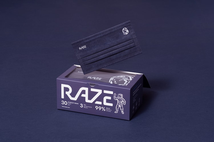 RAZE 聯乘人氣街頭品牌 Billionaire Boys Club 推出全新「星塵藍」