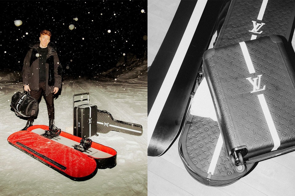 Louis Vuitton 為Shaun White 打造2022 冬季奧運個人專屬行李套裝