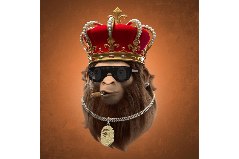 A BATHING APE®《(B)APETAVERSE》NFT 系列外觀正式揭開