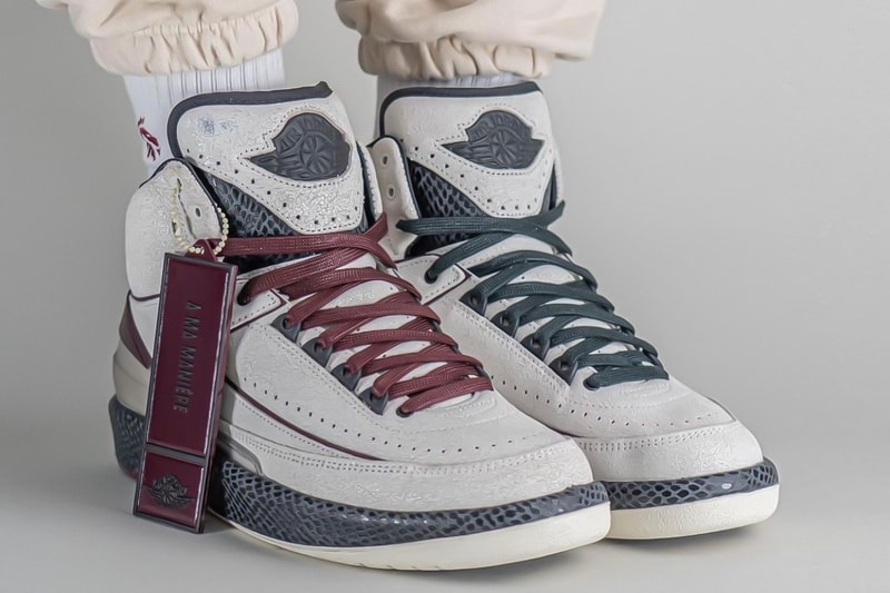 率先近賞 A Ma Maniére x Air Jordan 2 SP 最新聯乘鞋款上腳圖輯