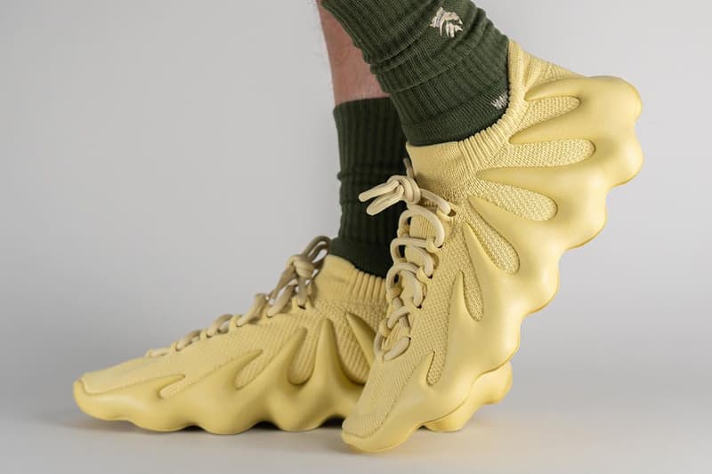 率先近賞 adidas YEEZY 450 全新配色「Sulfur」上腳圖輯