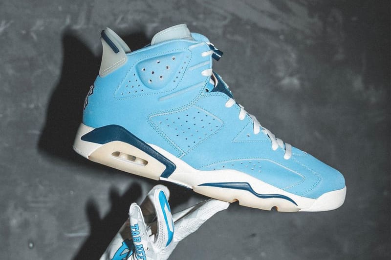 UNC Football 親自曝光 2022 年 Air Jordan 6 PE 鞋款