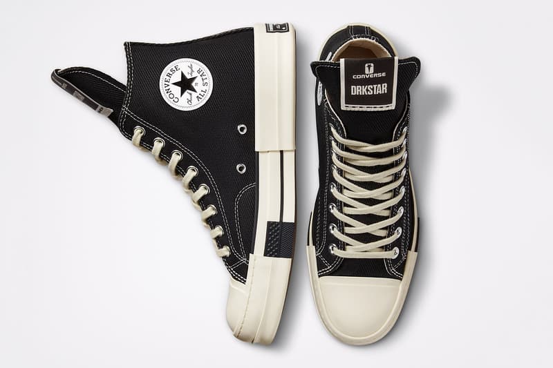 Converse 再度攜手 Rick Owens DRKSHDW 推出最新 DRKSTAR 聯乘系列