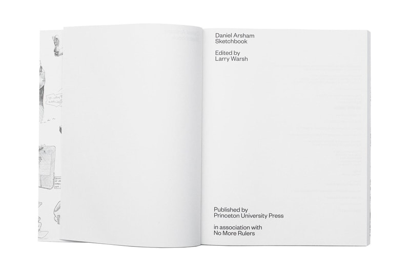 Daniel Arsham 攜手 No More Rulers 發佈最新藝術精裝書籍《SKETCHBOOK》