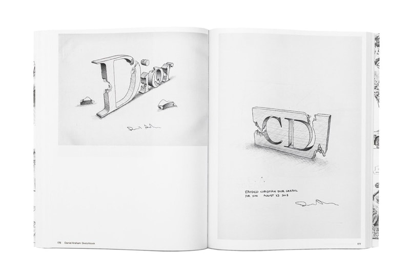 Daniel Arsham 攜手 No More Rulers 發佈最新藝術精裝書籍《SKETCHBOOK》