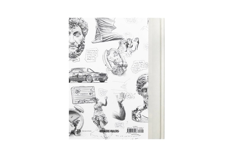 Daniel Arsham 攜手 No More Rulers 發佈最新藝術精裝書籍《SKETCHBOOK》