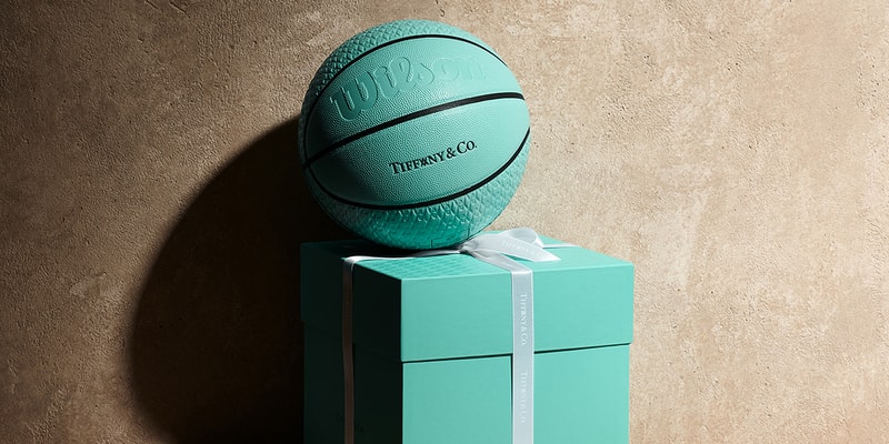 Tiffany & Co. 攜手 Daniel Arsham 打造限量版 Tiffany Blue 籃球