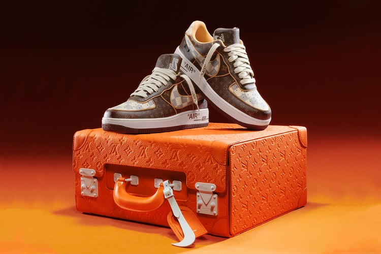 The Louis Vuitton and Nike “Air Force 1" by Virgil Abloh 競標最高價突破 $35 萬美元