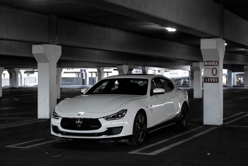 HYPEBEAST 實測 2021 年式樣 fragment design x Maserati Ghibli S Q4 車款