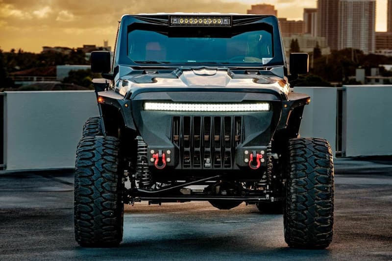 Soflo 豪改jeep Wrangler 6x6 定製車款 Hemi Hellcat 正式拍賣 Hypebeast