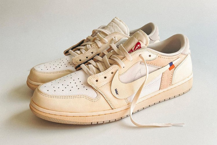 LeBron James 展示 Off-White™ x Air Jordan 1 Low「GOAT LOWS」專屬定製鞋款