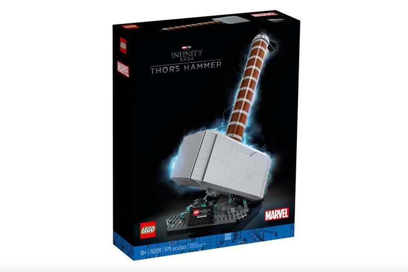 LEGO x Marvel 真人尺寸「雷神之鎚」模型玩具台灣發售情報公開