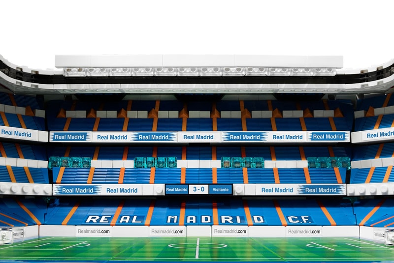 LEGO 正式發佈 Real Madrid 主場 Santiago Bernabéu Stadium 積木模型