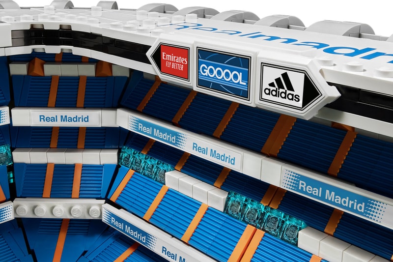 LEGO 正式發佈 Real Madrid 主場 Santiago Bernabéu Stadium 積木模型