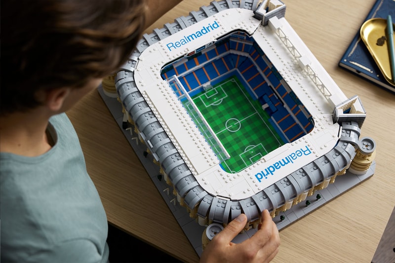 LEGO 正式發佈 Real Madrid 主場 Santiago Bernabéu Stadium 積木模型
