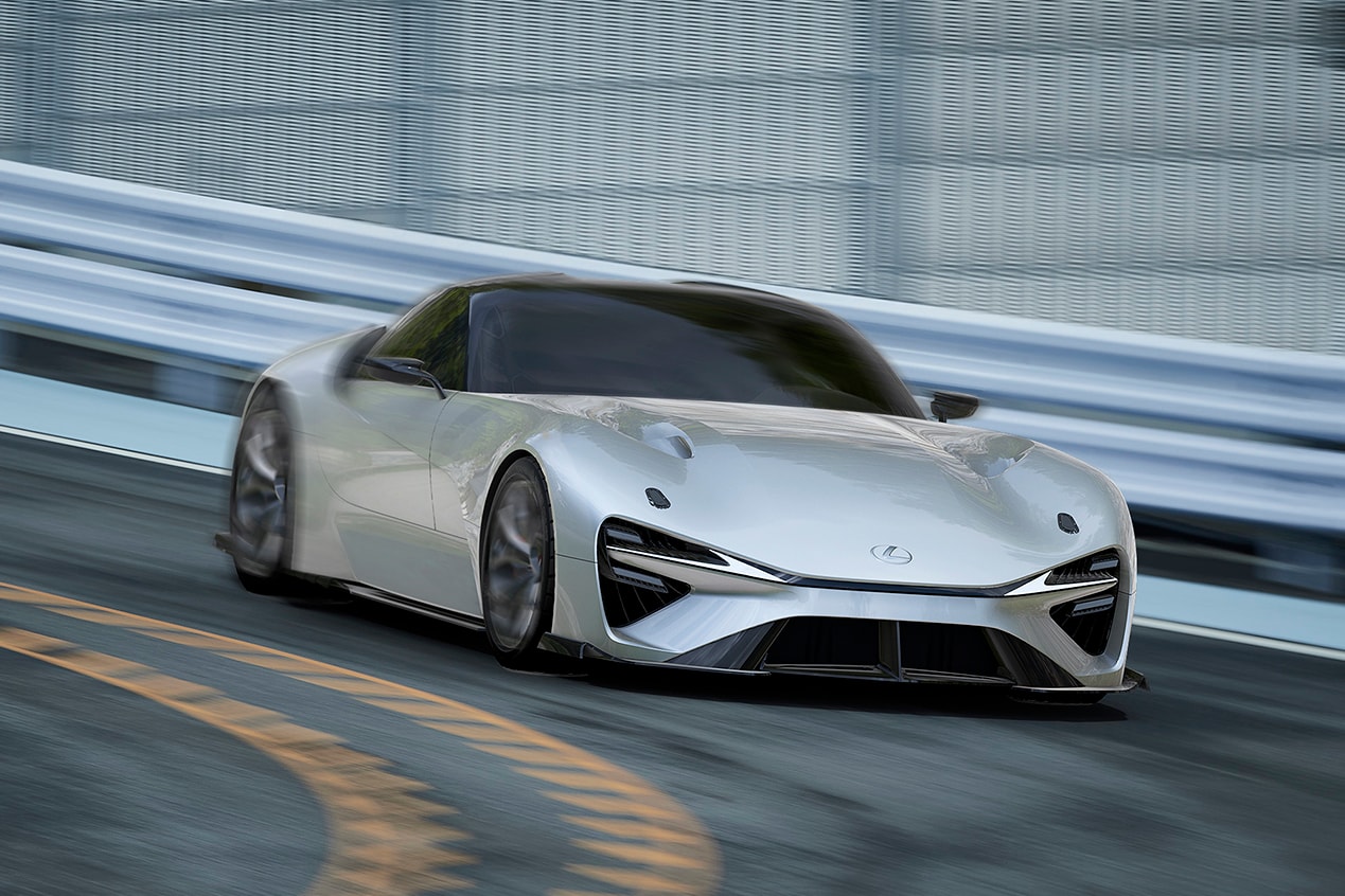 Lexus 正式公開首款電動跑車 BEV Sport 概念圖