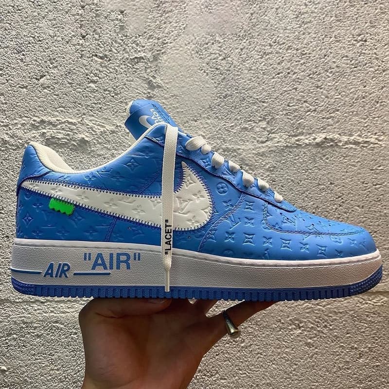 搶先預覽 Louis Vuitton x Nike Air Force 1 最新聯名系列多款配色