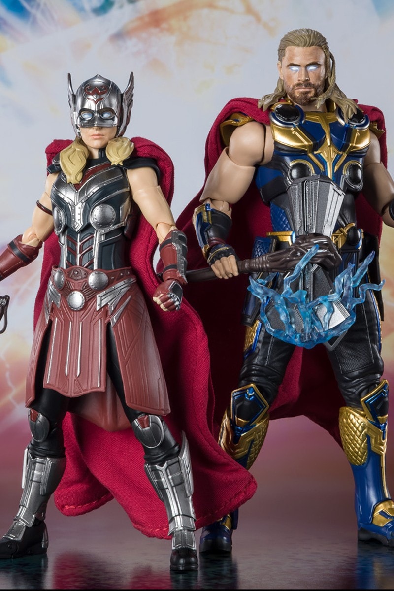 S.H.Figuarts 揭示《Thor: Love and Thunder》男女雷神完整戰衣造型