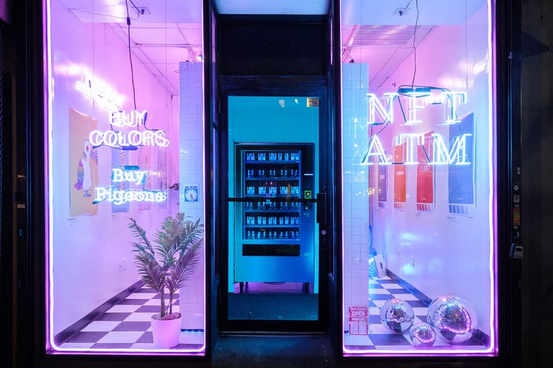 世界首個 NFT 自動販賣機正式位於紐約市亮相