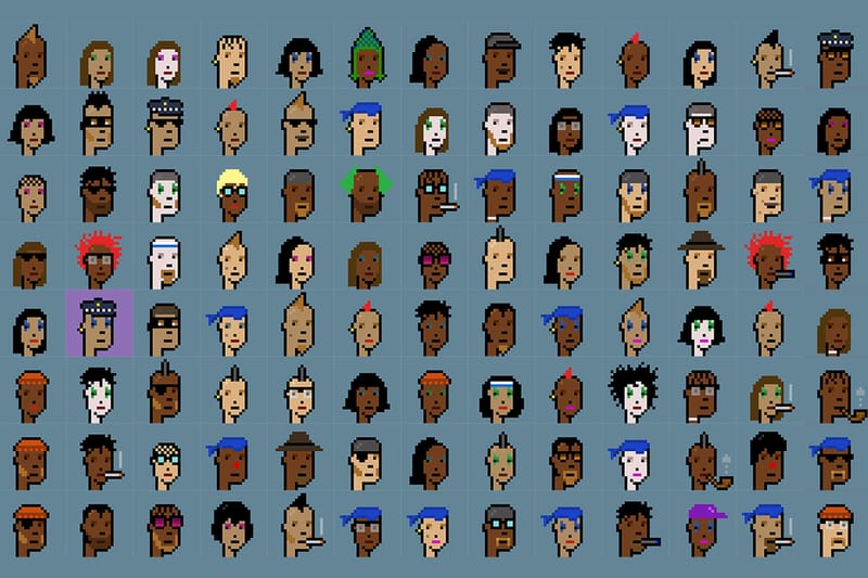一組 104 件《CryptoPunks》NFT 將在 Sotheby’s 展開拍賣