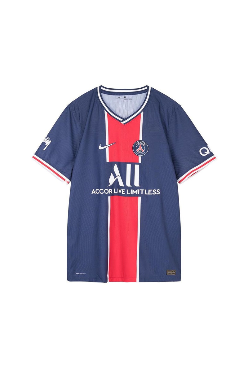 Stüssy x Paris Saint-Germain 限定聯乘球衣正式登場