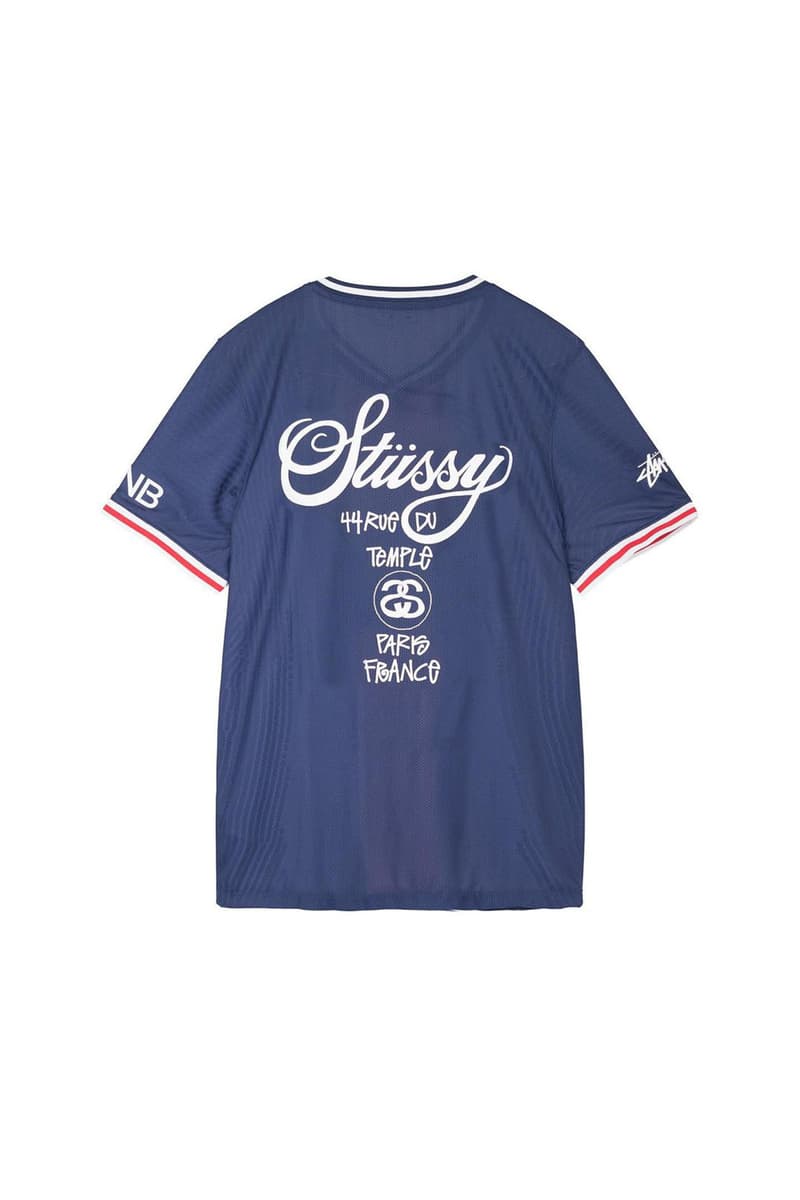 Stüssy x Paris Saint-Germain 限定聯乘球衣正式登場