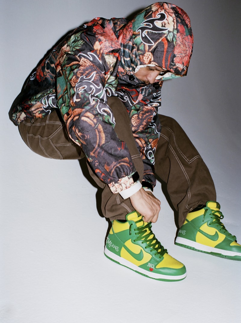 Supreme x Nike SB Dunk High 聯名系列鞋款正式登場
