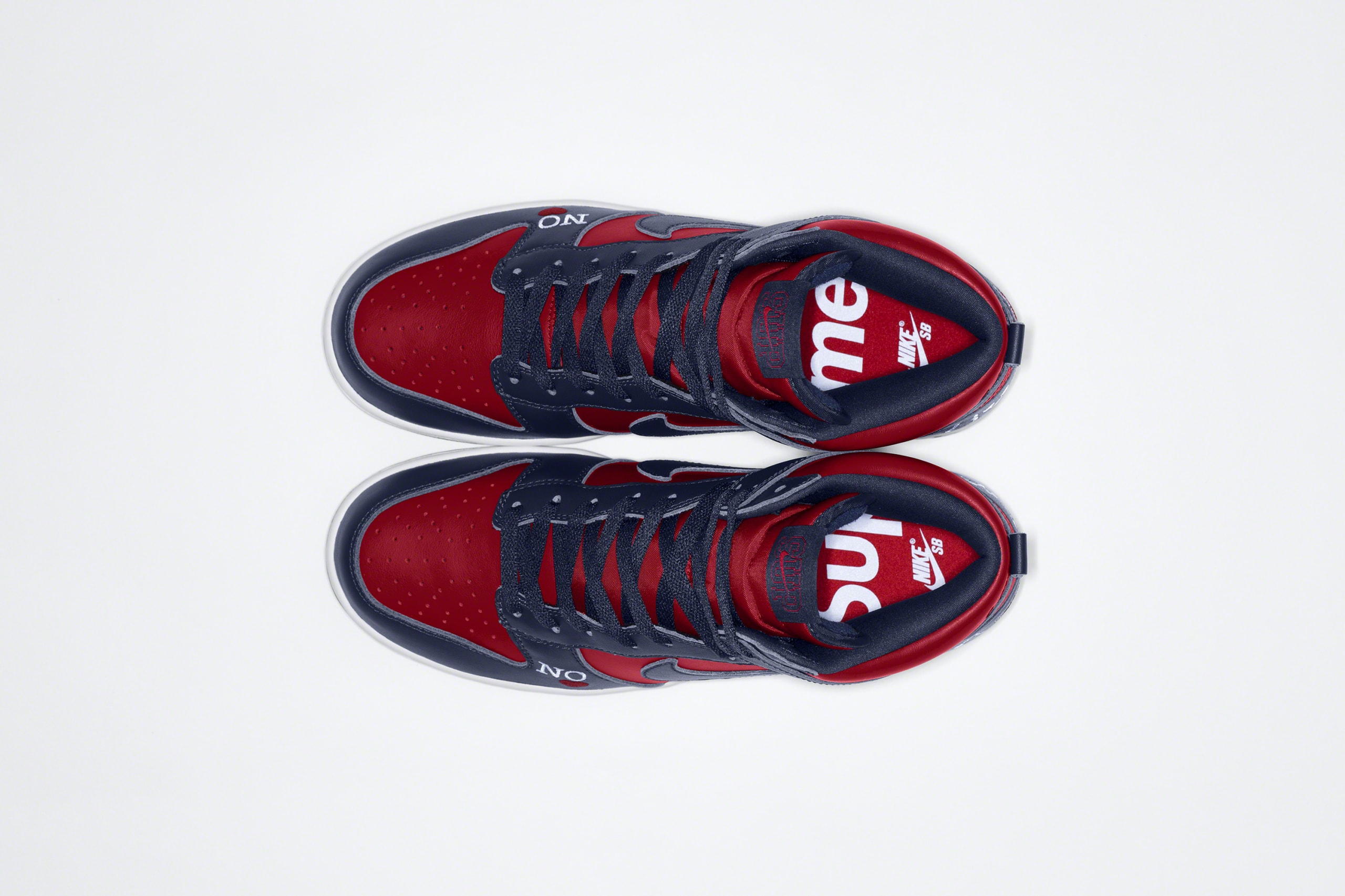 Supreme x Nike SB Dunk High 聯名系列鞋款正式登場