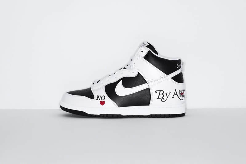 Supreme x Nike SB Dunk High 聯名系列鞋款正式登場