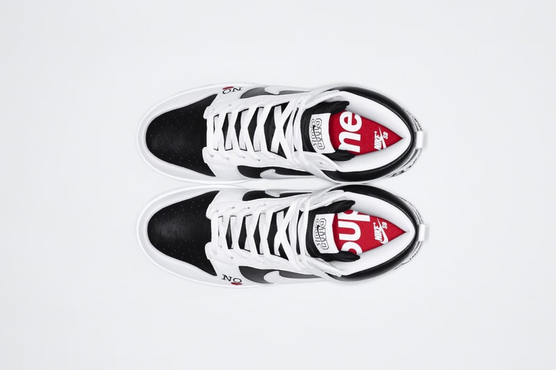 Supreme x Nike SB Dunk High 聯名系列鞋款正式登場