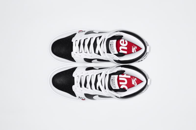 Supreme x Nike SB Dunk High 聯名系列鞋款正式登場
