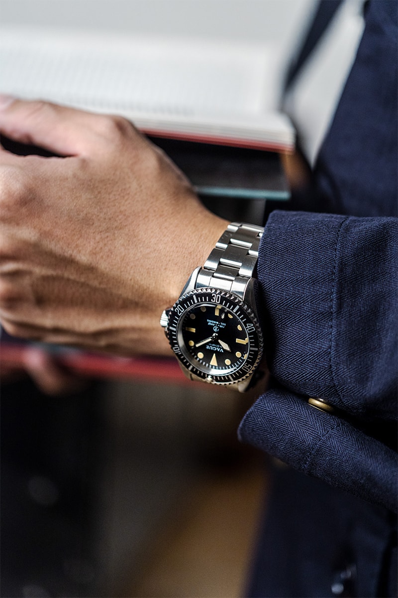 日本腕錶品牌 Vague Watch Co. 攜手 HOAX 復刻 70 年代英軍潛水錶款