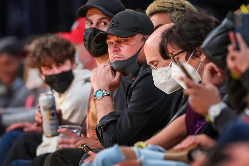 Leonardo DiCaprio 穿戴 Patek Philippe Tiffany Blue Nautilus 限量錶款