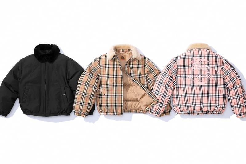 Supreme 聯乘 Burberry 全新春季系列重點單品一覽