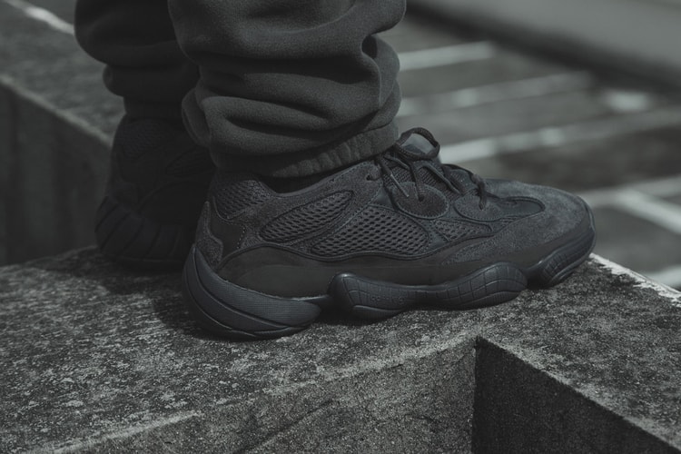 adidas Originals YEEZY 500 人氣配色「Utility Black」再次迎來官方補貨發售